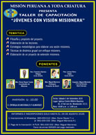 Taller de Capacitación - Jóvenes con Visión Misionera